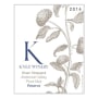Knez Reserve Pinot Noir 2014 Front Label