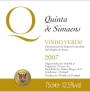 Borges Quinta de Simaens Branco 2007 Front Label