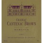 Chateau Cantenac Brown  1997 Front Label