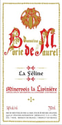 Borie de Maurel Minervois La Liviniere La Feline 2013 Front Label