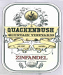 Rutherford Grove Quackenbush Vineyards Zinfandel 2006 Front Label