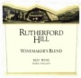 Rutherford Hill Winemaker's Blend 2008 Front Label