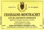 Bouzereau-Gruere Cote de Beaune Chassagne-Montrachet Les Blanchots Dessous 2012 Front Label