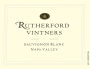 Rutherford Vintners Sauvignon Blanc 2014 Front Label
