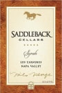 Saddleback Los Carneros Syrah 2013 Front Label