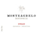 Bressia Monteagrelo Syrah 2013 Front Label