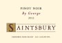 Saintsbury George Pinot Noir 2012 Front Label