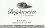 Brightwater Vineyards Riesling 2015 Front Label