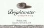 Brightwater Vineyards Riesling 2012 Front Label