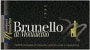 Cantina di Montalcino Brunello di Montalcino 1994 Front Label
