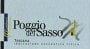 Cantina di Montalcino Poggio Del Sasso 1996 Front Label