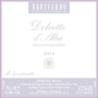 Broccardo Dolcetto d'Alba 2014 Front Label