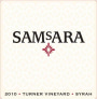 SAMsARA Turner Vineyard Syrah 2010 Front Label