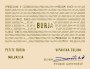 Burja Estate Petite Burja Malvasia 2015 Front Label