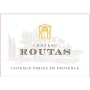 Chateau Routas Coteaux Varois Rose 2016 Front Label