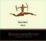 Bushmanspad Estate Malbec 2015 Front Label