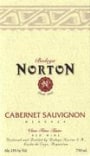 Bodega Norton Cabernet Sauvignon 1997 Front Label