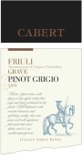 Cabert Friuli Grave Pinot Grigio 2014 Front Label