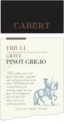Cabert Friuli Grave Pinot Grigio 2015 Front Label