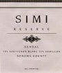 Simi Sendal 1997 Front Label