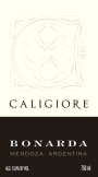 Caligiore Bonarda 2010 Front Label