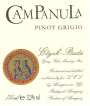 Campanula Etyek-Buda Pinot Grigio 2009 Front Label