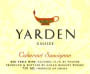 Yarden Cabernet Sauvignon  (OK Kosher) 1997 Front Label
