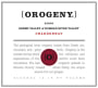 Orogeny Vineyards Chardonnay 2009  Front Label