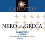 Cantina Cardeto Nero della Greca Sangiovese 2005 Front Label