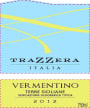 Cantina Colomba Bianca Sicilia Trazzera Vermentino 2012 Front Label