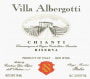 Cantina dei Vini Tipici dell'Aretino Chianti Villa Albergotti Riserva 2011 Front Label