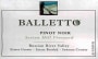 Balletto Winery Sexton Hill Vineyard Pinot Noir 2014 Front Label