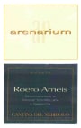 Cantina Del Nebbiolo Arenarium Roero Arneis 2014 Front Label