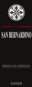 Cantina di Mogoro Monica di Sardegna San Bernardino 2012 Front Label