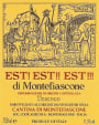 Cantina di Montefiascone Est Est Est di Montefiascone Secco Vescovo 2004 Front Label