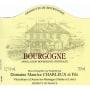 Domaine Maurice Charleux & Fils Bourgogne Pinot Noir 2014 Front Label