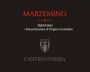 Cantina d'Isera Trentino Marzemino 2013 Front Label