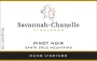 Savannah-Chanelle Muns Vineyard Pinot Noir 2013 Front Label