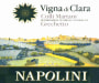 Cantina Napolini Colli Martani Vigna di Clara Grechetto 2015 Front Label