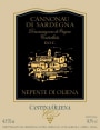 Cantina Oliena Cannonau di Sardegna Nepente di Oliena 2012 Front Label