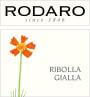 Cantina Rodaro Colli Orientali del Friuli Gialla Ribolla 2015 Front Label
