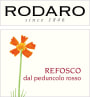 Cantina Rodaro Colli Orientali del Friuli Refosco dal Peduncolo Rosso 2012 Front Label