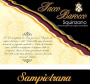 Cantina Sampietrana Squinzano Tacco Barocco 2007 Front Label