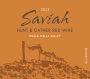 Saviah Hunt & Gather Red 2012 Front Label