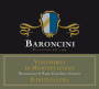 Cantine Baroncini Vino Nobile di Montepulciano Fontelellera 2011 Front Label