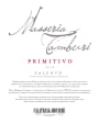 Cantine Calatrasi Salento Masseria Tamburi Primitivo 2012 Front Label