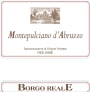 Cantine del Borgo Reale Montepulciano d'Abruzzo 2012 Front Label