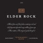 Scheid Vineyards Elder Rock Winemaker's Blend 2013 Front Label