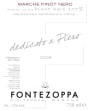 Fontezoppa Marche Dedicato a Piero Rosso 2008 Front Label