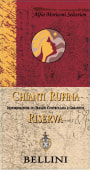 Cantine Fratelli Bellini Chianti Rufina Riserva 2011 Front Label